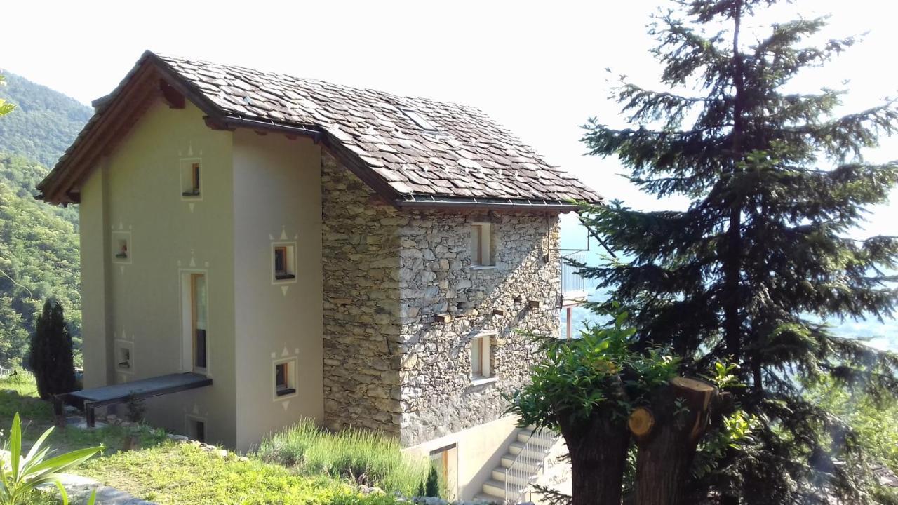 B&B Sasso Bianco Prata Camportaccio Екстериор снимка